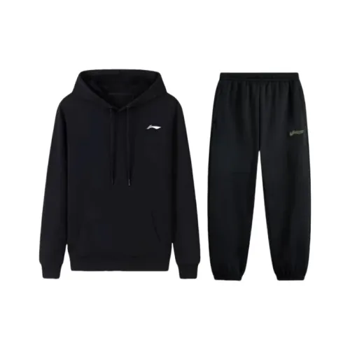 Подкладка худи комплект унисекс черный