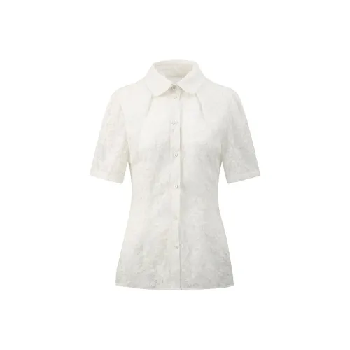 KIKAT Экрю Женские Рубашки