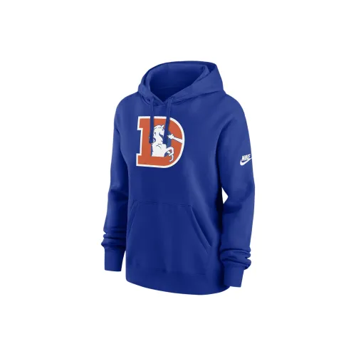 Nike NFLClub FW24 Denver Broncos Толстовка Женская Королевский Синий