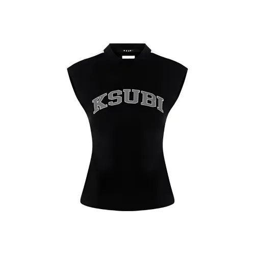 Ksubi Mad WORLD Series T-Shirt Женская Черная