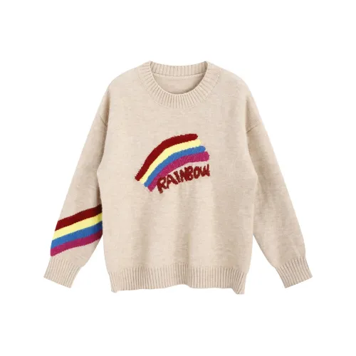 PZGE Трикотаж Женский Rainbow Oatmeal Gray