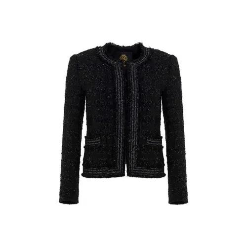 BESIONIA SS22 Куртки Пальто Женские Черный