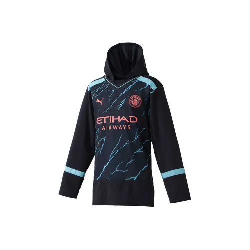 PUMA Синий Мужской Футбольный Джерси