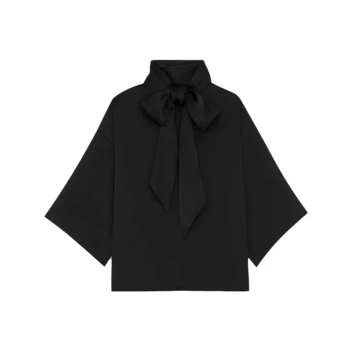 SAINT LAURENT Рубашка Женская Черная