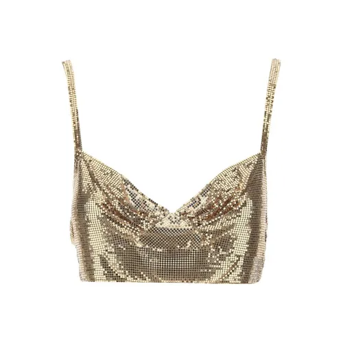 Paco Rabanne Золотой Женские Камисоли