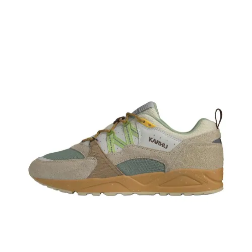 MÖLKKY x KARHU Fusion 2,0 Устойчивый к истиранию Низкий Топ Повседневная обувь Унисекс Серый Зеленый