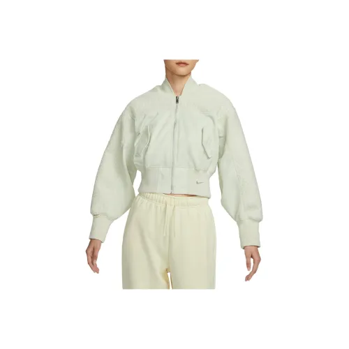 NIKE Морской стеклянный синий Женские Куртки