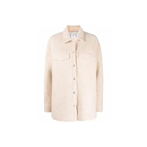Off Белый SS21 Бежевый Женские Куртки