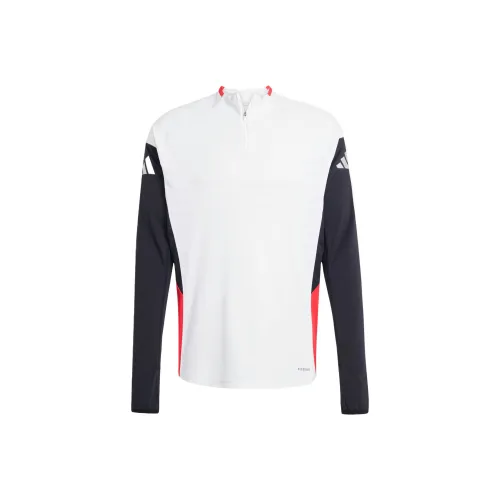 Adidas AEROREADY Футбол Джерси Мужской Белый Pure Каменный Красный