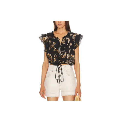 FREE PEOPLE Черные Женские Рубашки