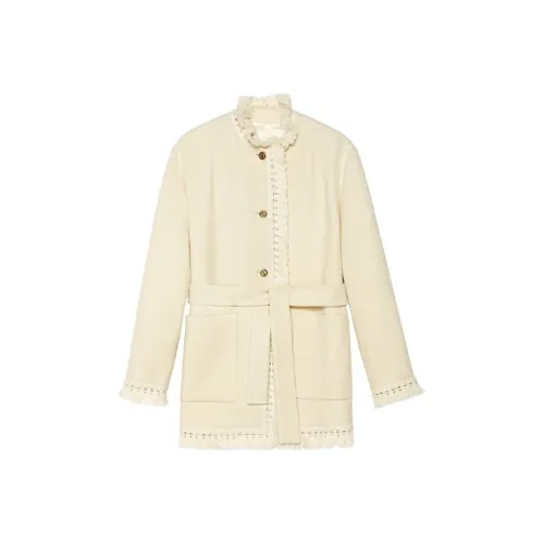 GUCCI Серия Epilogue FW21 Куртки и Пальто Женские Бежевый Желтый