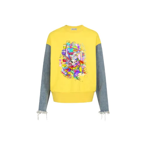 Richie Macie Свитшот Женский Ярко-Желтый
