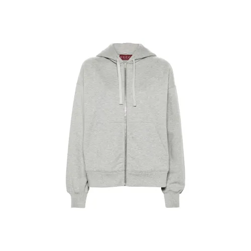 GUCCI FW24 Свитшот Женский Светло-Серый