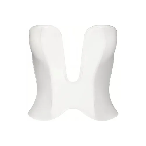 SKIMS Romance Сатин Plunge CORSET Без бретелей Топ Женские Снег Снег