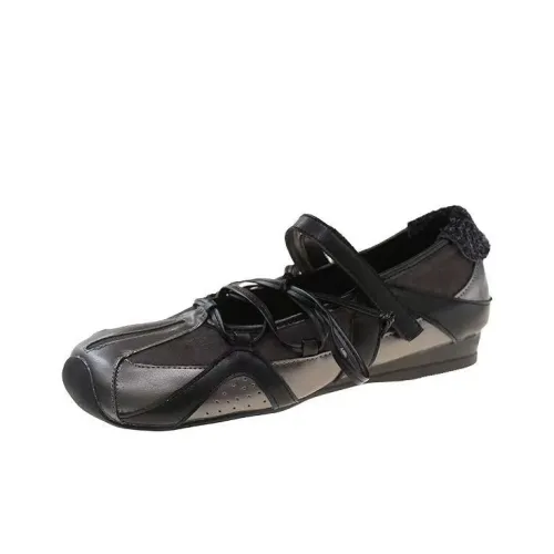 South is in the south Плоская подошва Туфли Мэри Джейн Женские