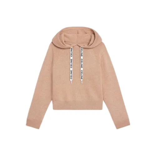 CELINE FW22 Кашемировый свитер женский CAMEL