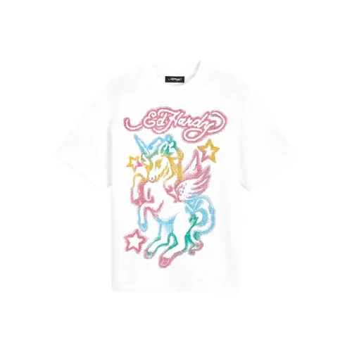 Ed Hardy Белые Женские Футболки