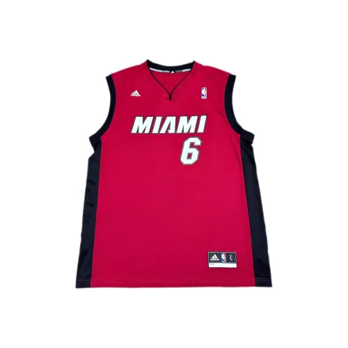 Adidas Баскетбольная Джерси Унисекс Бордовый