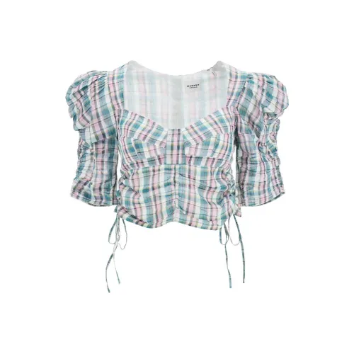 ISABEL MARANT ETOILE Светло-зеленая Женская Рубашка