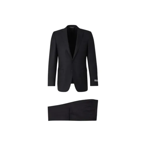 Canali Бизнес-костюм мужской черный