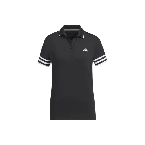 Adidas AEROREADY Короткий рукав Поло Поло Женские Черный