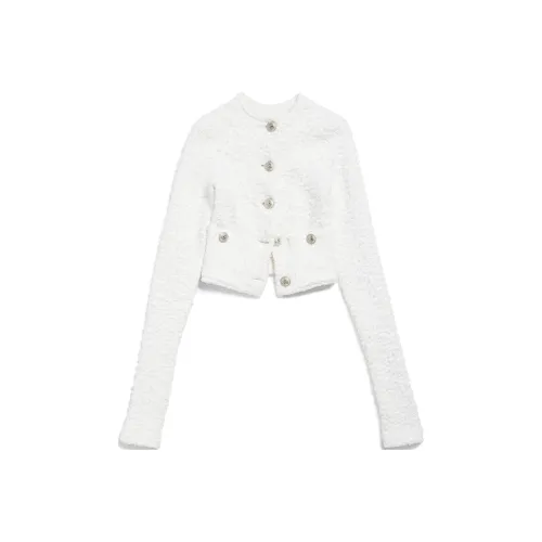 Balenciaga FW24 Трикотаж Стандартный крой Женский Белый