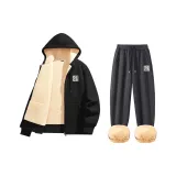 Black (Y Block English Language Chest Logo) + Dark Gray (Y Block English Language Pants Logo)  
Черный (Логотип на груди Y Block English Language) + Темно-серый (Логотип на штанах Y Block English Language)
