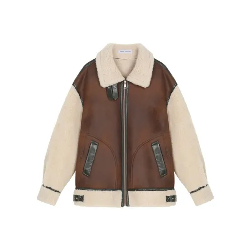 VEGA CHANG Куртка Женская Каштановый Коричневый