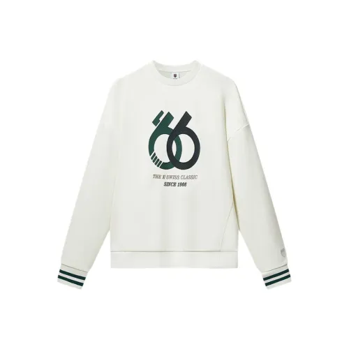 KSWISS Свитшот Женский Flowing Cloud White