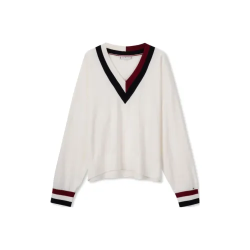 Tommy Hilfiger Белый Женский Трикотаж