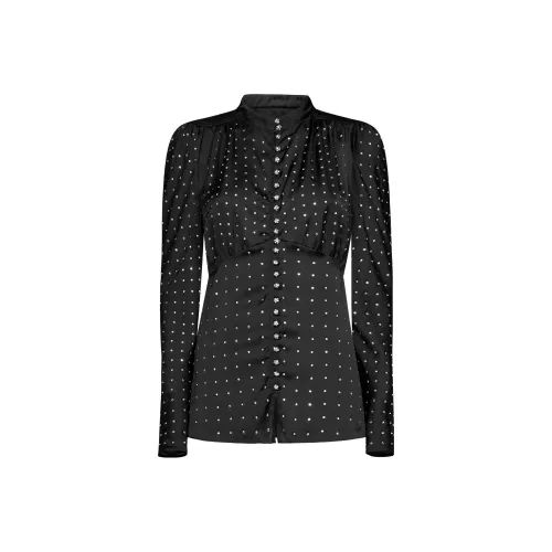 Paco Rabanne Черные Женские Рубашки