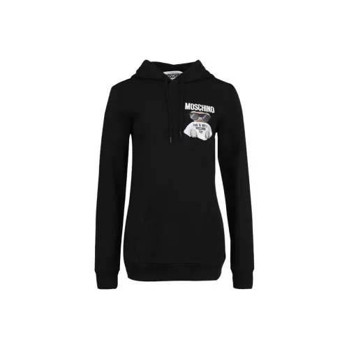 MOSCHINO Черные Женские Свитшоты