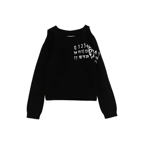 MM6 MAISON MARGIELA FW24 Трикотаж Женский Черный