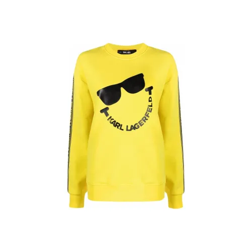 Karl Lagerfeld Толстовка Женская Желтая