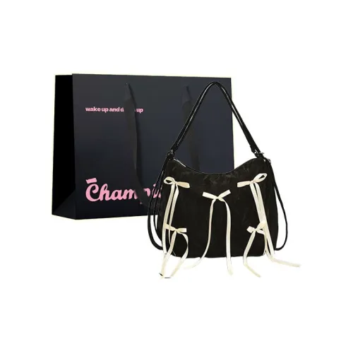 Champion Cub ПУ (полиуретан) Сумка через плечо Женская Черный Белый Зеленый Синий Серебряный