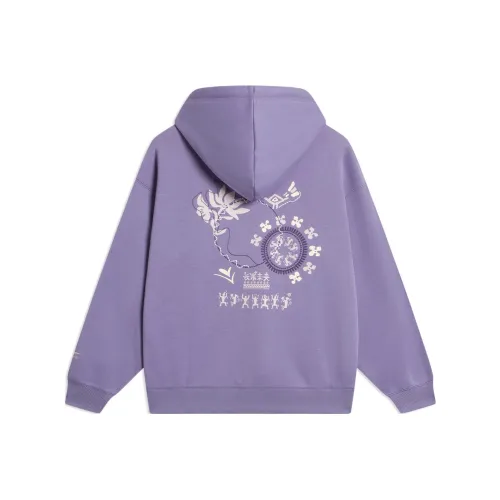 LINING Sports Life Collection Свет Темно-фиолетовый Женские Толстовки