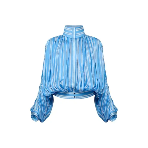 LOUIS VUITTON SS24 Рубашка Женская Синяя