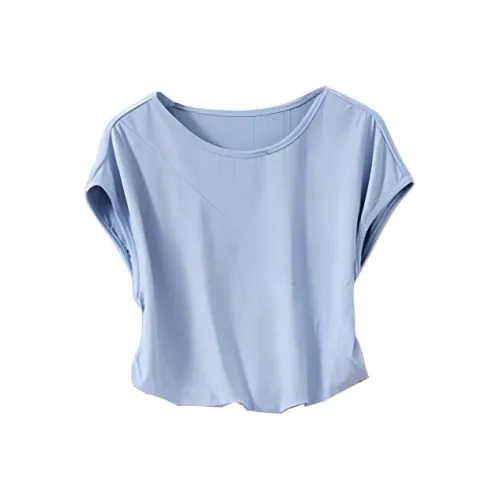 IHIMI T-рубашка Женская Светло-синяя