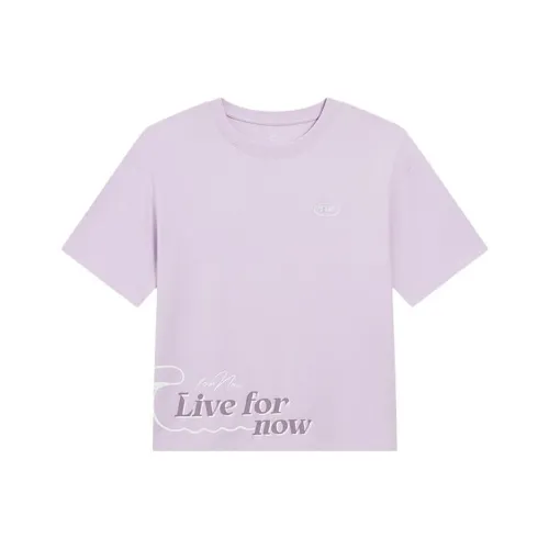 PEAK T Рубашка Женская Светлый Снег Фиолетовый