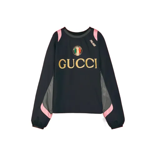 Gucci X Palace Collection Черные Женские Свитшоты