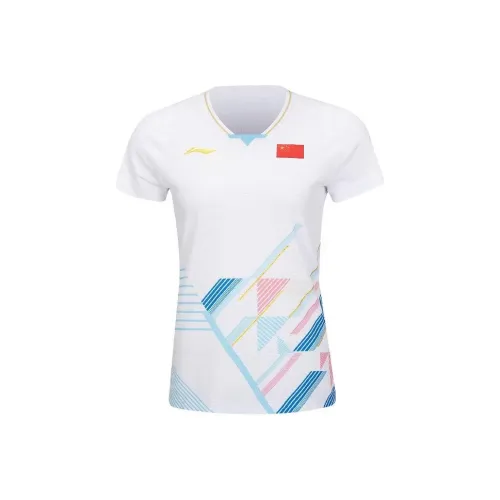 LINING Белые Женские Футболки