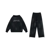 Комплект (Черный топ + Черные штаны)