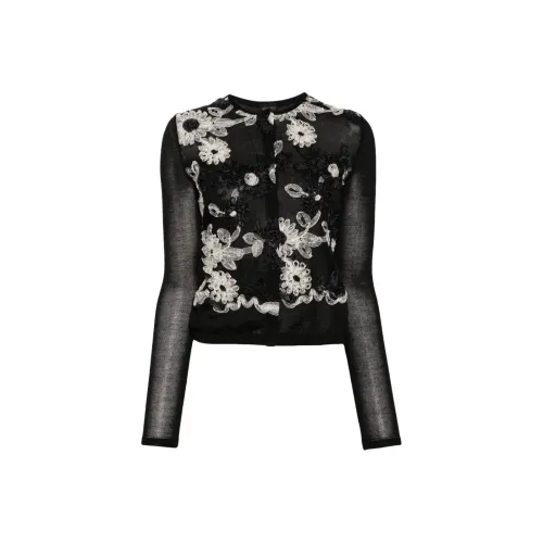 GIAMBATTISTA VALLI FW24 Трикотаж Женский Черный