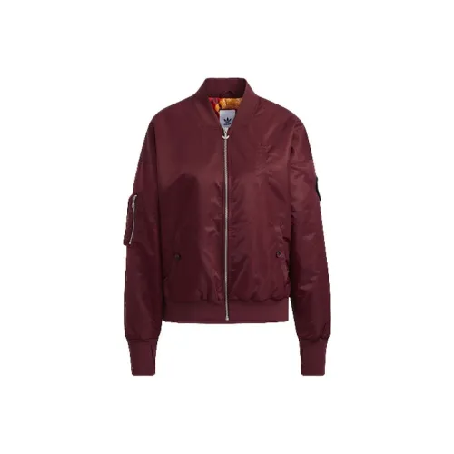 Adidas Originals Куртка Женская Бордовая