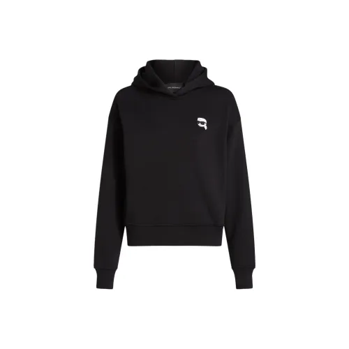 Свитшот KARL LAGERFELD женский черный