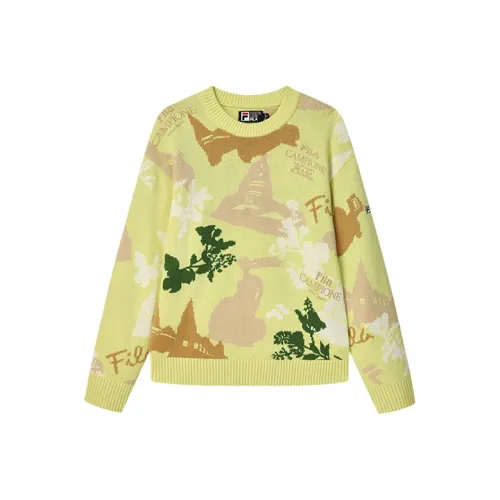 FILA Полный принт Женские кашемировые свитеры