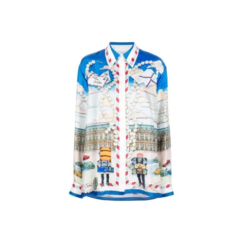 CASABLANCA Синие Женские Рубашки