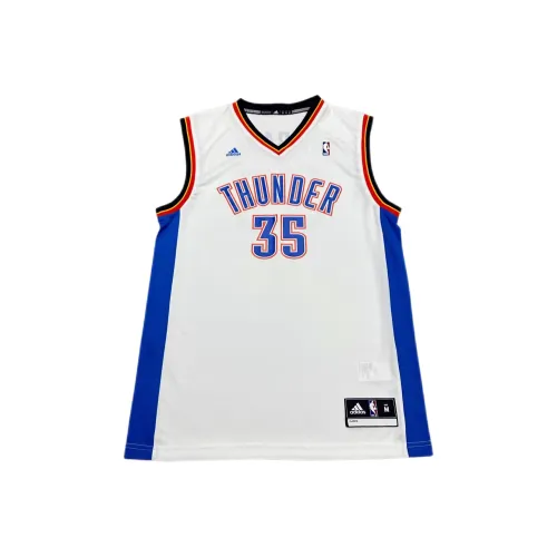 Adidas Баскетбольная Джерси Унисекс Белая