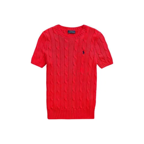 Polo Ralph Lauren SS23 Трикотаж Женский Красный