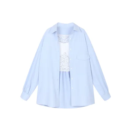 Рубашка Женская Внутренняя одежда Кружево Стильный Майка Комплект Женская